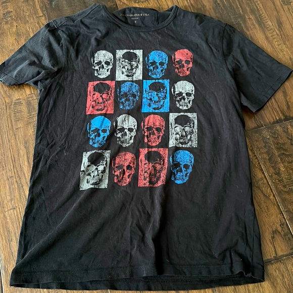John Varvatos Other - MENS JOHN VARVATOS SKULL SHIRT SMALL